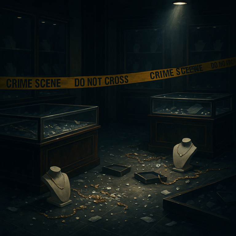 The Vault Was Already Empty: Inside the Perfect Jewelry Heist of 2025