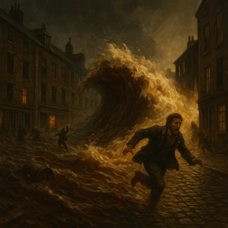The Great London Beer Flood – The Night a Wall of Beer Tore Through St. Giles