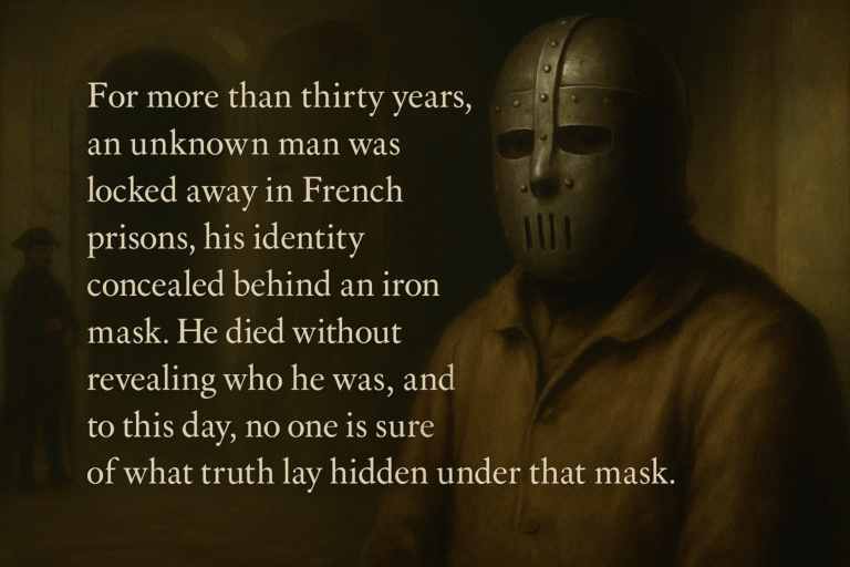 Who Was the Man in the Iron Mask? The Prisoner Louis XIV Hid and the Identity Theories That Still Won’t Die