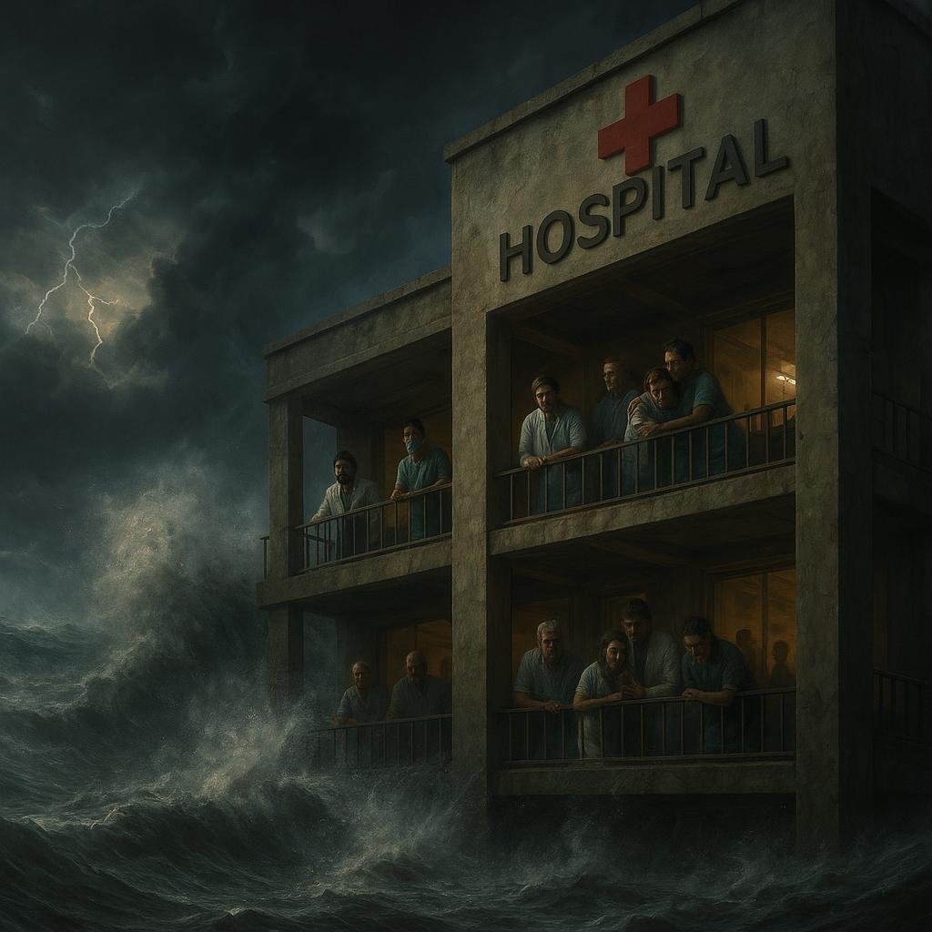 When the Ocean Entered the Hospital