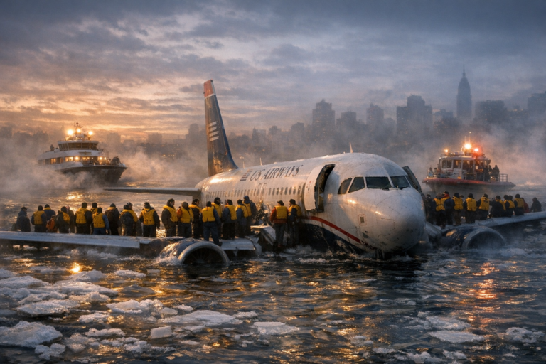 Three Minutes to Impact: The Hudson River Survival Story and the Winter Morning That Refused to End