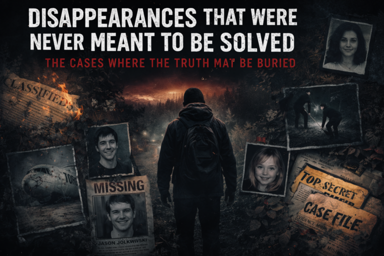 Disappearances That Were Never Meant to Be Solved — The Cases Where the Silence Feels Built In