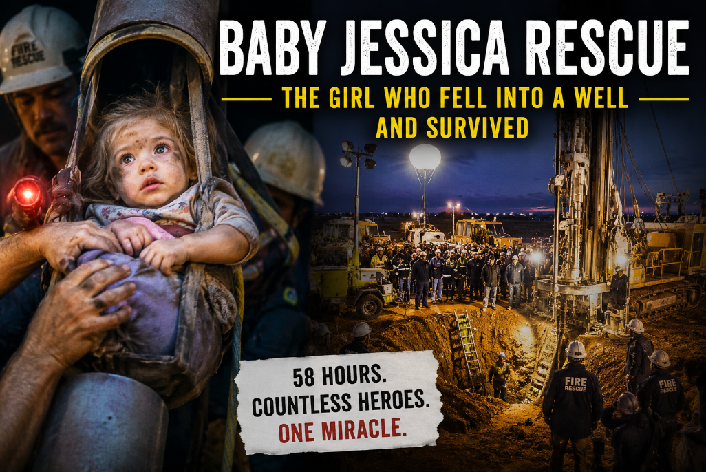 You are currently viewing Baby Jessica Rescue — The Girl Who Fell Into a Well and Survived