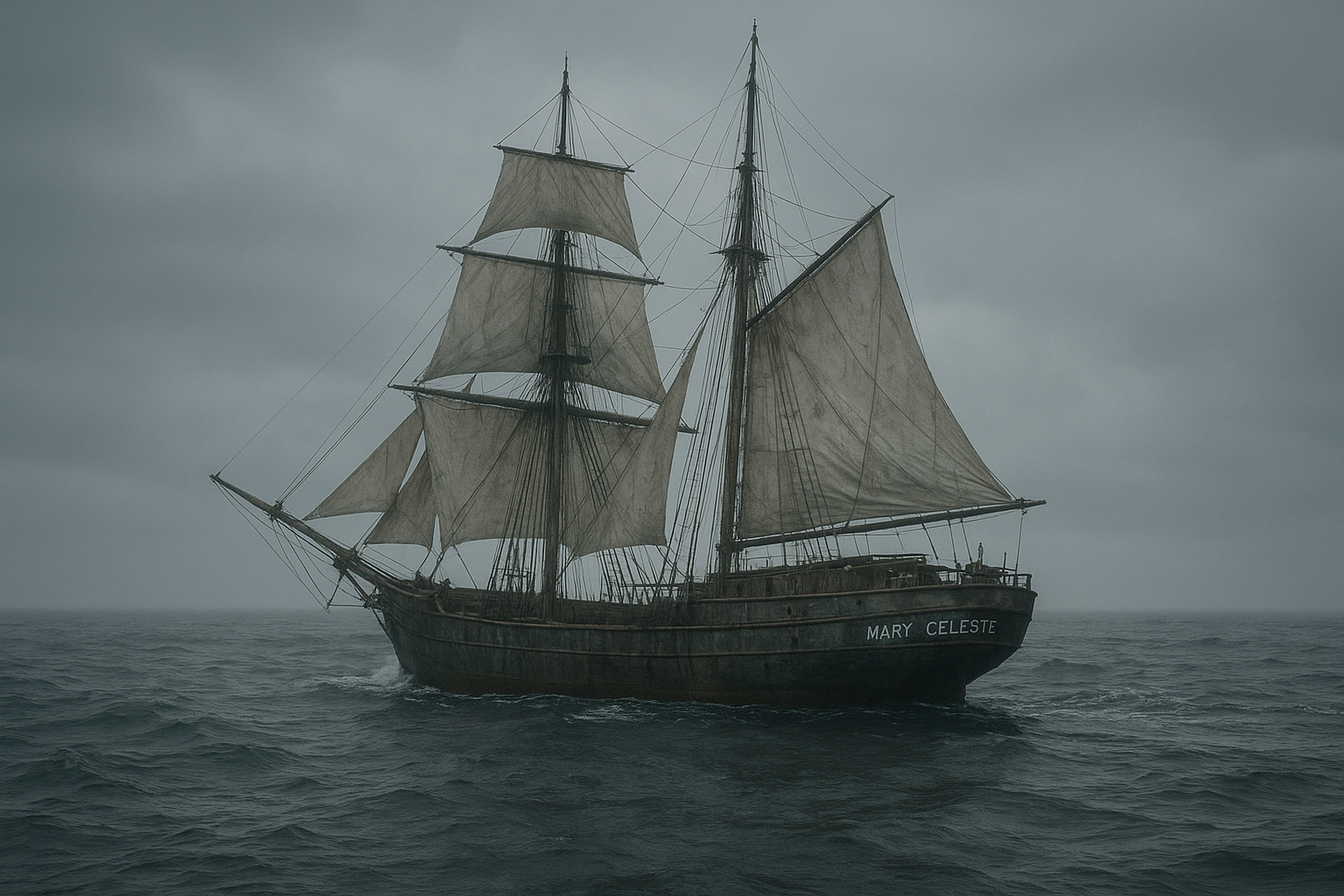 You are currently viewing Mary Celeste Mystery — The Ghost Ship Found Adrift With No Crew