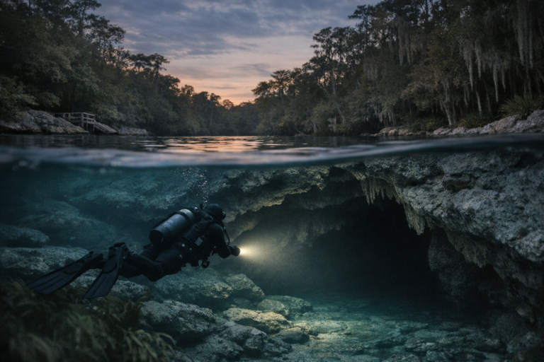 What Happened to Ben McDaniel? The Cave Diver Who Entered a Locked Underwater Passage and Never Came Back