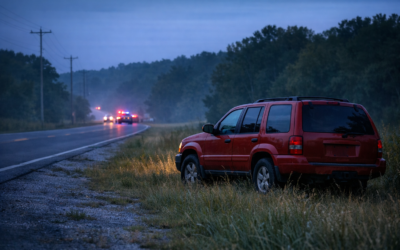 crystalrogersdisappearance cinematic Kentucky roadside at dusk