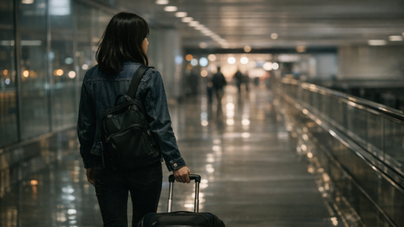 hannahkobayashidisappearance cinematic airport corridor scene