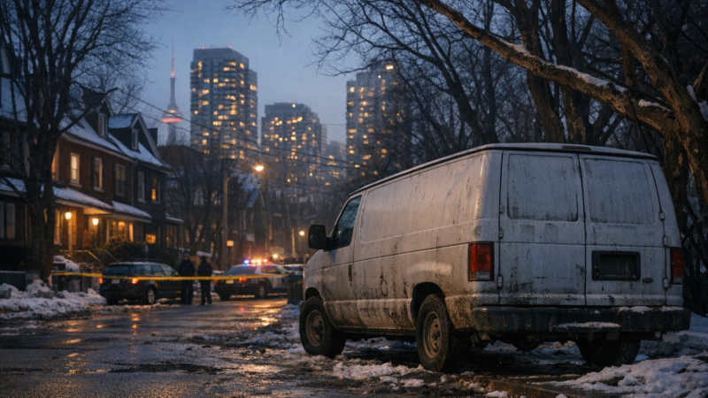 Bruce McArthur case featured image showing a moody Toronto street and van at dusk
