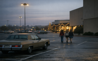 Fort Worth Missing Trio 1974 mall parking lot disappearance scene