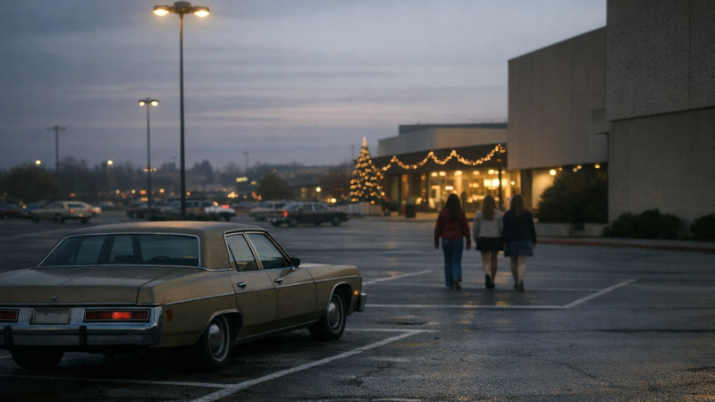 Fort Worth Missing Trio 1974 mall parking lot disappearance scene