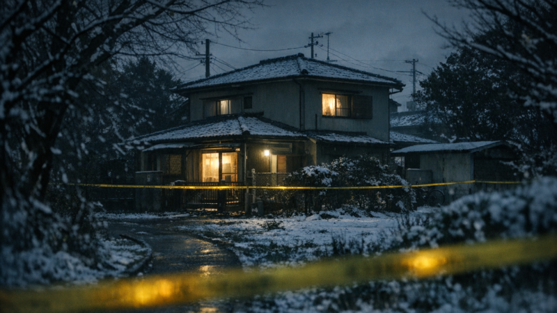 What happened to the Setagaya family cinematic Tokyo house at night